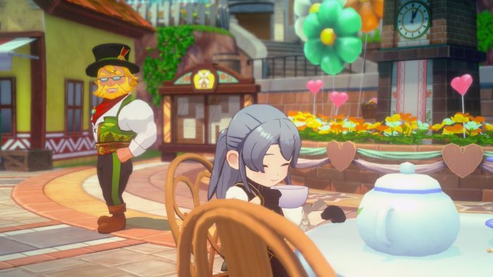 お茶会のワンシーン