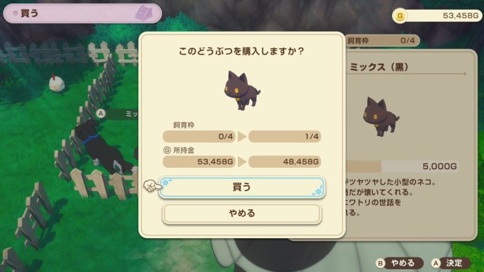 ミックス（黒）購入画面